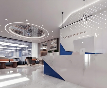 Modern Automobile 4S Shop-ID:588315964