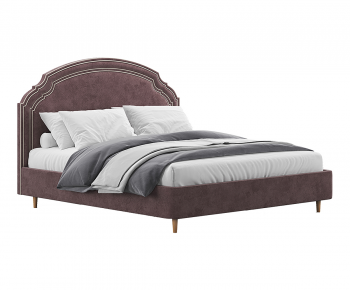 Modern Double Bed-ID:533584122