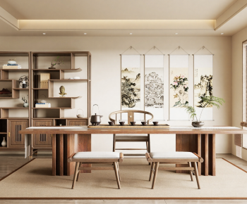 New Chinese Style Tea House-ID:809431088