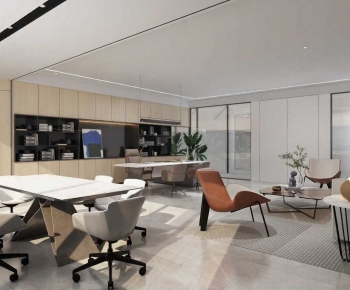 Modern Manager's Office-ID:673763042