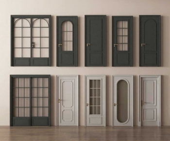 French Style Single Door-ID:822711013