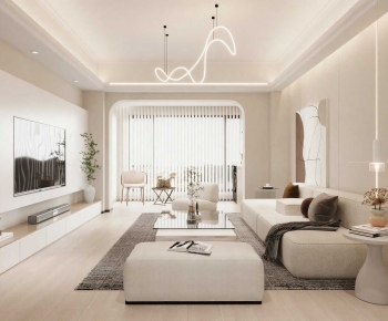 Modern A Living Room-ID:244918117