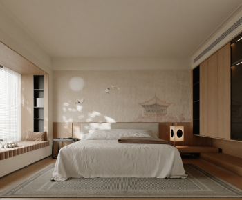 New Chinese Style Bedroom-ID:829972981