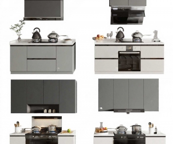 Modern Kitchen Electric Gas Range-ID:899020918