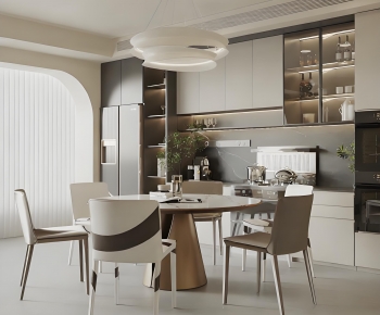 Modern Dining Room-ID:491308934