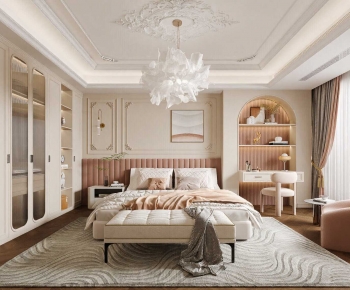 French Style Girl's Room Daughter's Room-ID:309902918