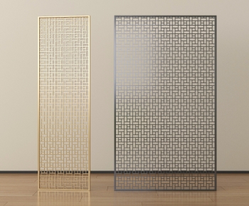 Modern Metal Screen Partition-ID:449347978
