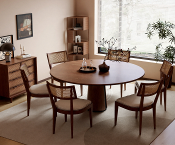 Modern Dining Table And Chairs-ID:928323039