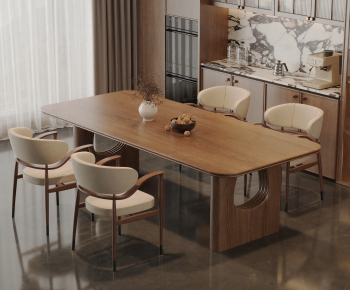 Modern Dining Table And Chairs-ID:847016107
