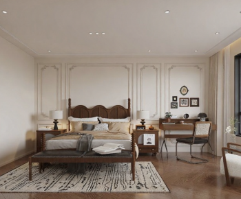 French Style Bedroom-ID:635804896