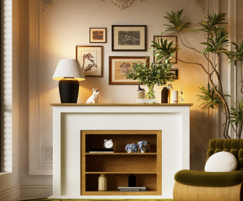 Modern Fireplace-ID:870894913