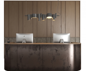 Modern Reception Desk-ID:909628962