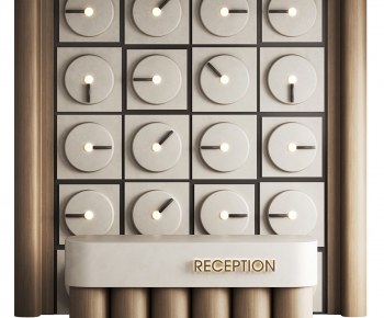 Modern Reception Desk-ID:214406977