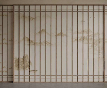 New Chinese Style Sliding Door-ID:705739975