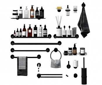 Modern Bathroom Rack-ID:624891043