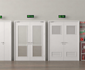 Modern Fire Door-ID:993309024