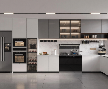 Modern Open Kitchen-ID:975687037