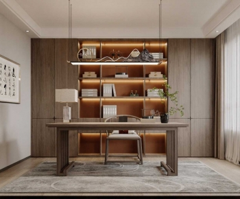 New Chinese Style Study Space-ID:884583953