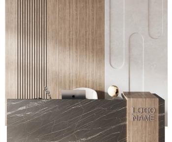 Modern Reception Desk-ID:307204965