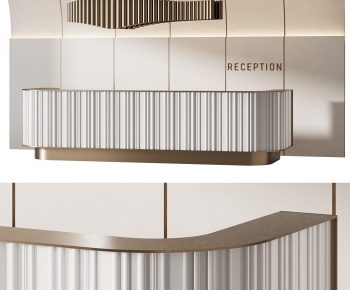Modern Reception Desk-ID:920974973