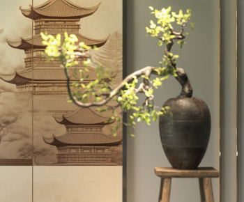 New Chinese Style Bonsai-ID:552254921