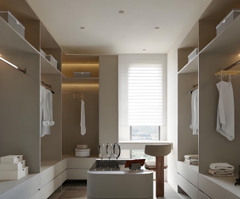 Modern Clothes Storage Area-ID:628882883