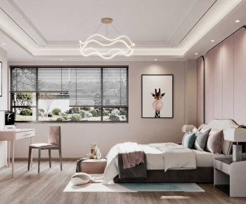 New Chinese Style Girl's Room Daughter's Room-ID:968961001