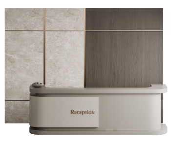 Modern Reception Desk-ID:528940921