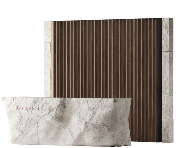 Modern Reception Desk-ID:953298091