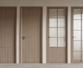 New Chinese Style Single Door-ID:104932072