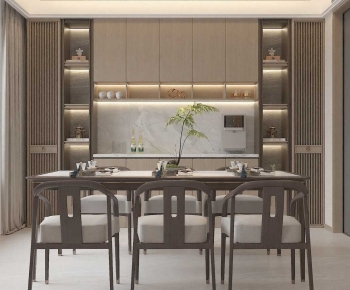 New Chinese Style Dining Room-ID:188400734