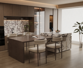 Modern Dining Room-ID:664395095