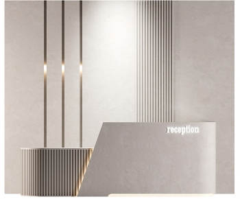 Modern Reception Desk-ID:421500264