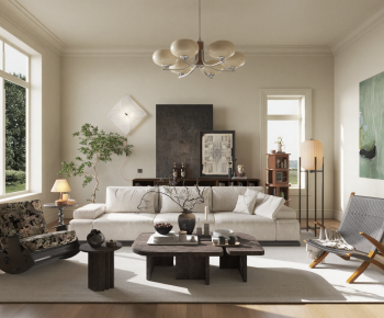 Modern A Living Room-ID:822952993