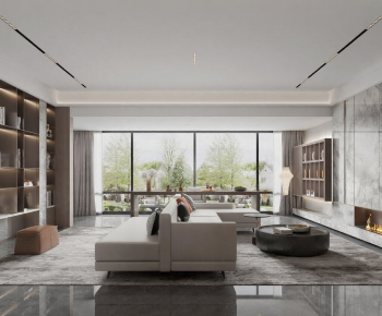 Modern A Living Room-ID:921958921