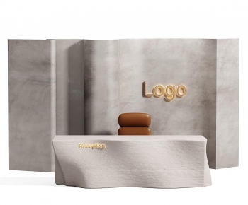 Modern Reception Desk-ID:884819031