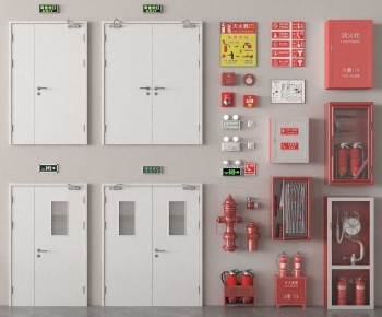 Modern Fire Door-ID:659547099