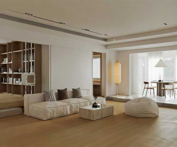 Modern A Living Room-ID:407457118