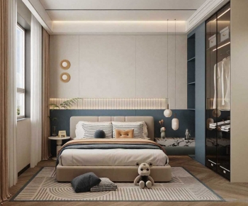 Modern Boy's Room And Son's Room-ID:167727953