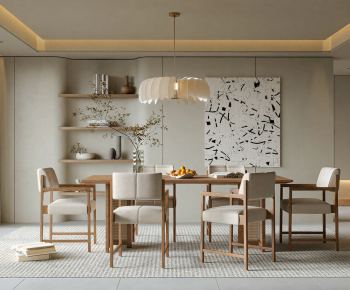 Nordic Style Dining Room-ID:890090942