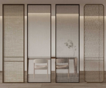 Modern Glass Screen Partition-ID:483093989
