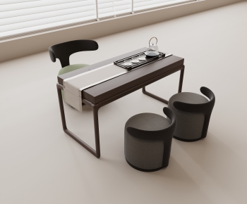 New Chinese Style Tea Tables And Chairs-ID:494358063