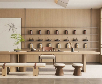 New Chinese Style Tea House-ID:973695991