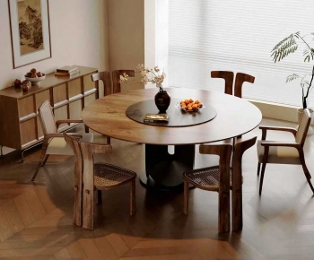 Modern Dining Table And Chairs-ID:645039082