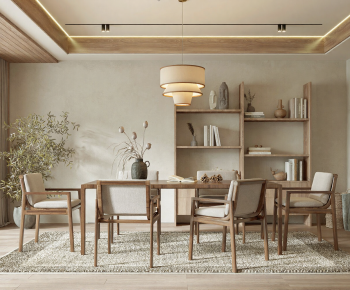 Wabi-sabi Style Dining Room-ID:149687057