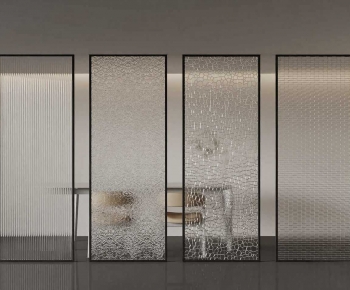 Modern Glass Screen Partition-ID:120146991