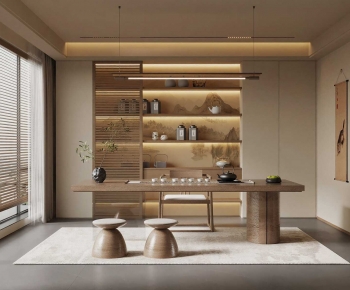 New Chinese Style Tea House-ID:203006037