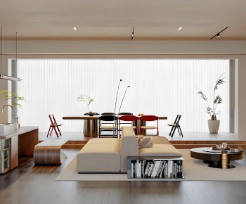 Modern A Living Room-ID:952210493