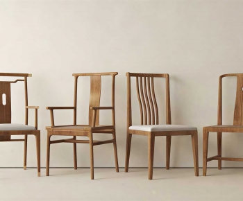 New Chinese Style Dining Chair-ID:442425979