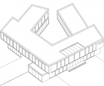 Modern Building Appearance-ID:225286963